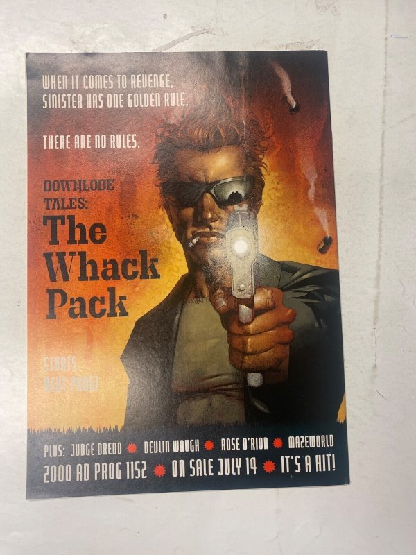 2000 AD Prog 1151 Fleetway LTD UK Comic Magazine 11 KM44