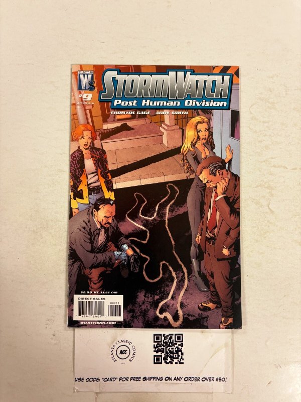 Storm Watch Post Human Division #9 NM Wildstorm Comic Books 12 HH98