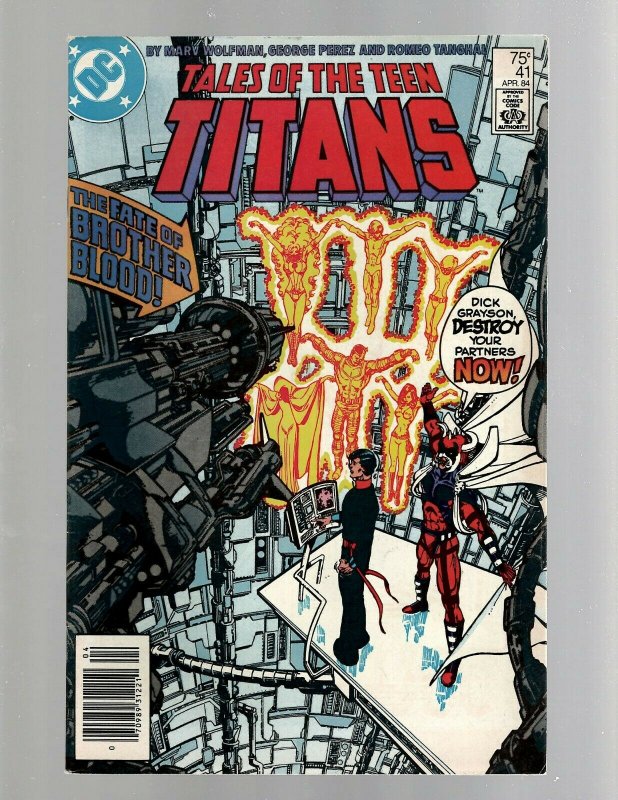 Lot of 12 The New Teen Titans Comics #21 24 26 33 34 39 40 41 42 43 46 47 J418