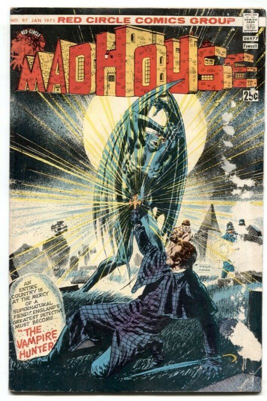 Madhouse #97 1975- VAMPIRE HUNTER -low grade