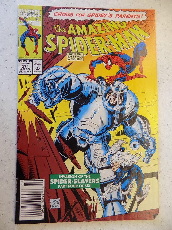 AMAZING SPIDER-MAN # 371 MARVEL ACTION ADVENTURE