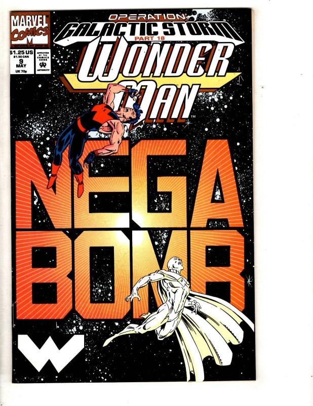 10 Wonder Man Marvel Comic Books # 1 2 3 4 5 6 7 8 9 10 Hulk Thor Avengers CR52