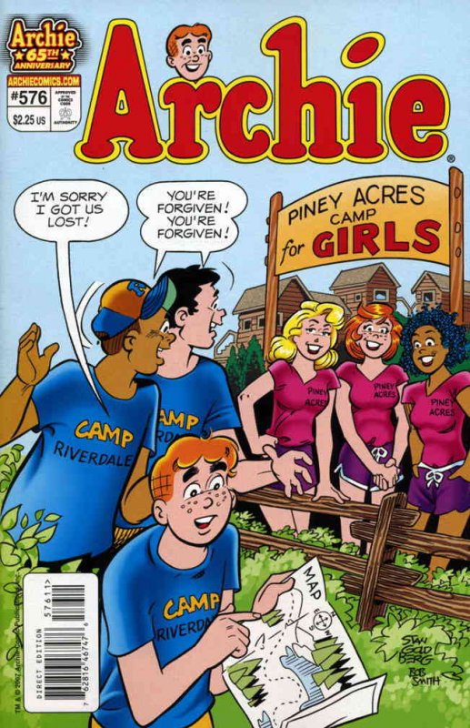 Archie #576 VF/NM ; Archie | All Girls Camp Cover