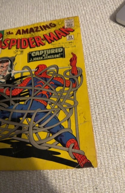 The Amazing Spider-Man #25 (1965)captured by j j Jameson see description