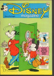 DISNEY MAGAZINE #118 - 1988 (Grade VF+) WH