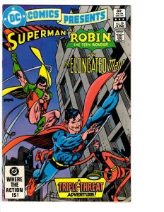 6 DC Comics Presents Comics # 54 55 56 57 58 59 Superman Green Arrow Robin BH24