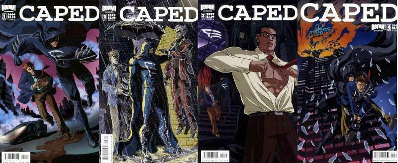 CAPED (2009 BOOM) 1A-4A  the COMPLETE series!