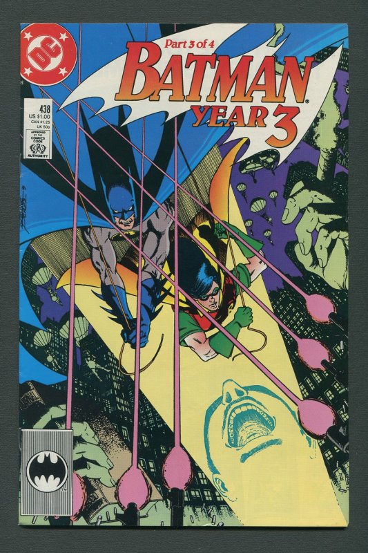 Batman #436 #437 #438 #439 (Year Three Set / 1st Tim Drake)  1989