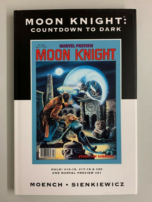 Moon Knight Countdown to Dark Direct Market Edition 2010 Doug Moench Hardcover  