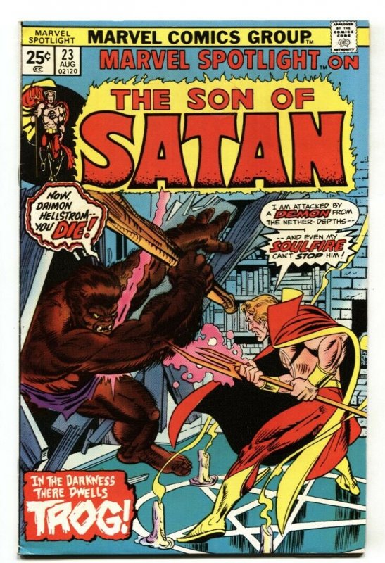 Marvel Spotlight #23 comic book-Marvel- Son of Satan 1975