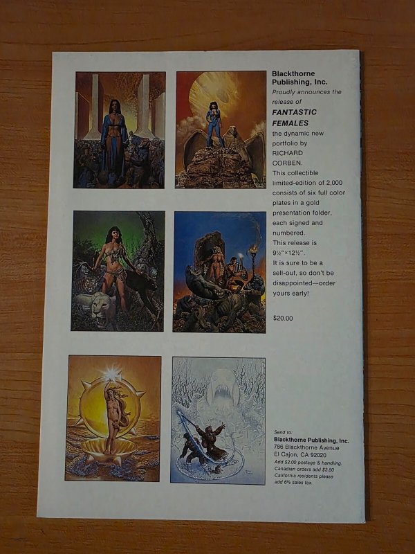 Sheena Queen of the Jungle 3-D #1 ~ NEAR MINT NM ~ 1985 Blackthorne Comics