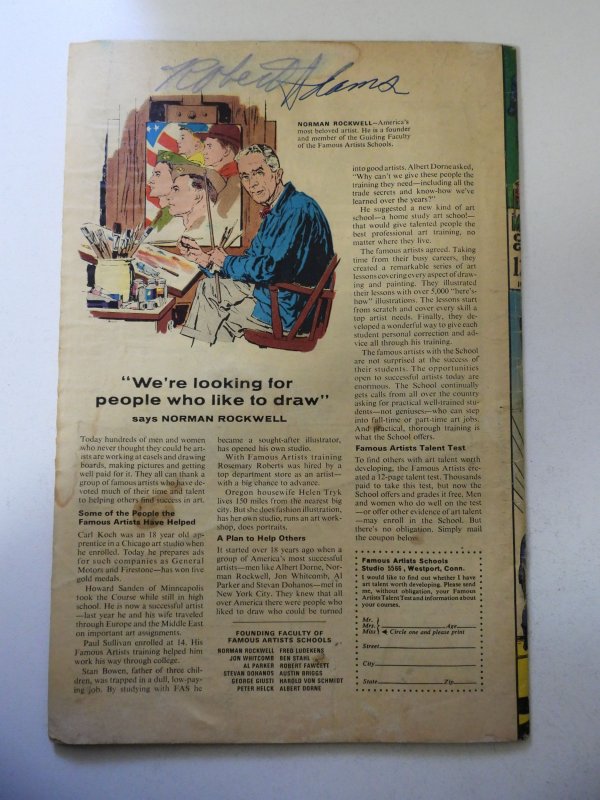 Fantastic Four #68 (1967) VG- Condition moisture stains, ink on bc