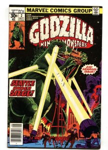 GODZILLA #2 MARVEL-SCI-FI-KING OF THE MONSTERS 1977 VF