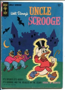 Uncle Scrooge--#63--1966--COMIC BOOK--Gold Key--VG