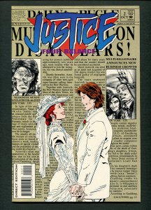 Justice Four Balance #2 ( 8.5 VFN+ )  Fabian Nicieza / October 1994