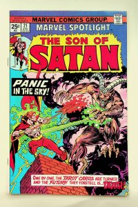 Marvel Spotlight #21 Son of Satan (Apr 1975, Marvel) - Very Good