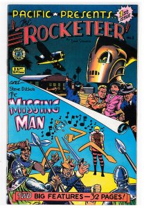 Pacific Presents (1982) #1-4 VF, complete series, Rocketeer, Missing Man