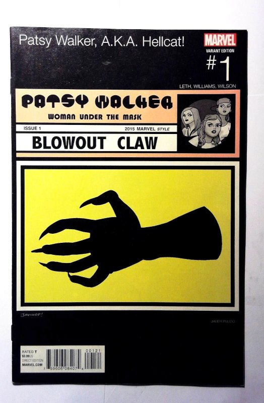Patsy Walker, A.K.A. Hellcat! #1 (2015) Marvel Hip Hop Variant 1st Print Comic