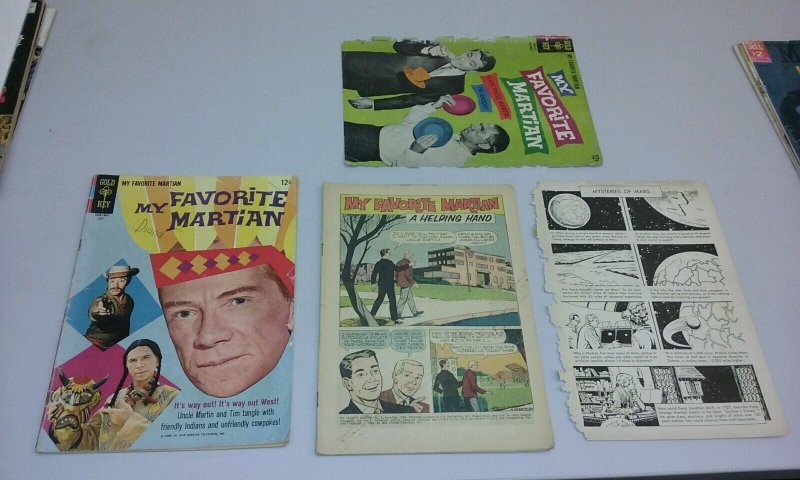 My Favorite Martian #6 & 8 1965 Western Publishing lot run set tv