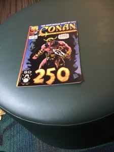 Conan the Barbarian #250 (1991) key 250th issue key! High-Grade VF/NM Wow!