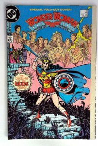 Wonder Woman #10 (1987) DC Comics 9.0 VF/NM Special Fold-Out Cover Comic