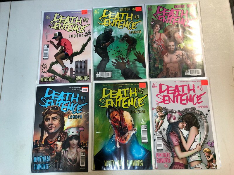 Death Sentence London (2015) #1 2 3 4 5 6 1-6 (VF/NM) Complete Set Titan