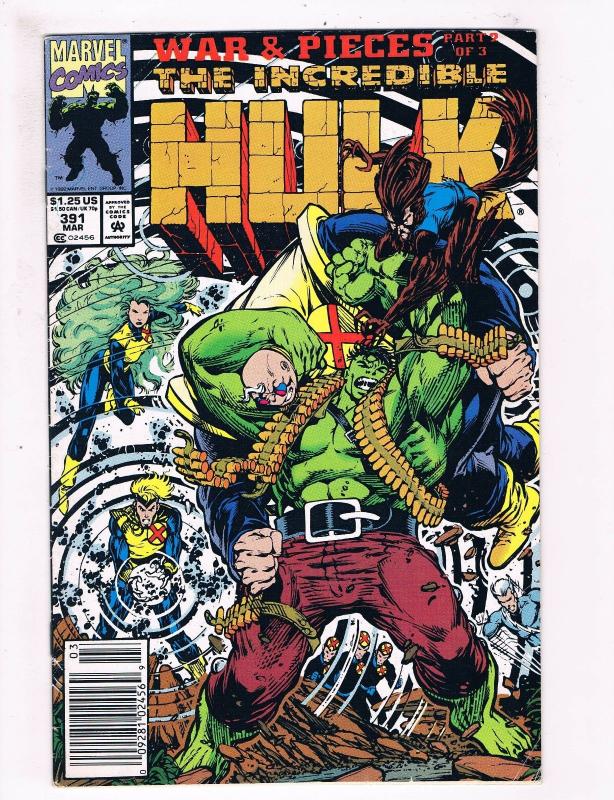 The Incredible Hulk # 391 VF Marvel Comic Books Avengers Thor Iron Man Thing SW7