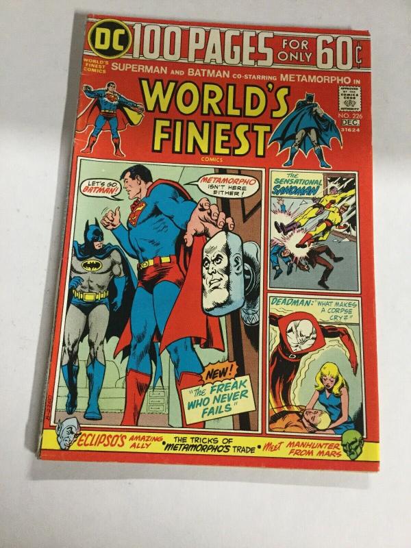 Worlds Finest 226 Fn/Vf Fine/Very Fine 7.0 DC Comics