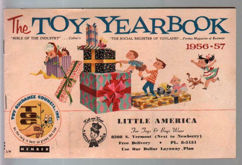 Toy Yearbook 1956-Lionel-Gilbert-Mattel-Tonka Structo-Ideal-Daisy-Donald-Mick...