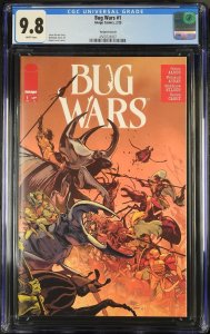 BUG WARS #1 IMAGE COMICS 2024 1:25 PEPE LARRAZ VARIANT CGC 9.8 NM