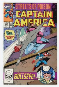 Captain America #373 (1963 v1) Bullseye Kingpin Black Widow NM