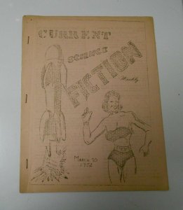 1952 CURRENT SCIENCE FICTION WEEKLY March 10th 16 pgs VG+ !!! RARE !!!