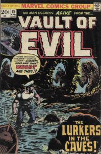 Vault of Evil #10 FN; Marvel | save on shipping - details inside