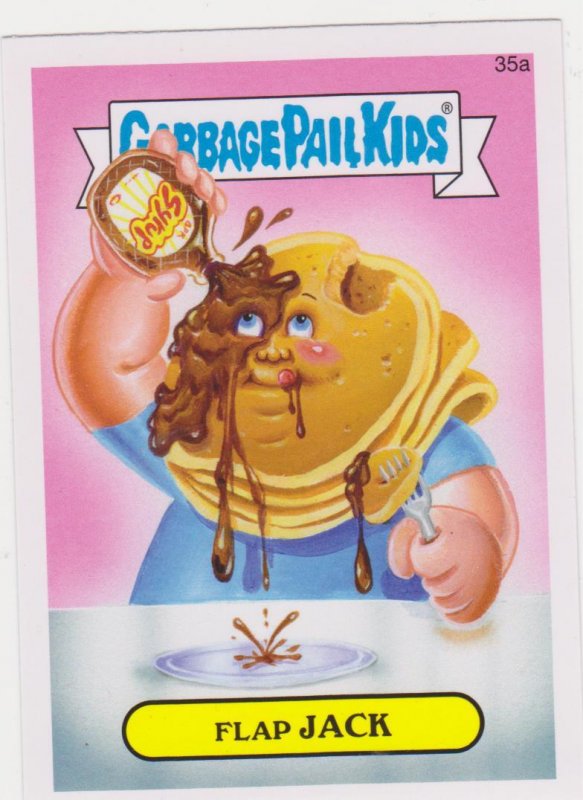 2015 Garbage Pail Kids  #35a Flap Jack