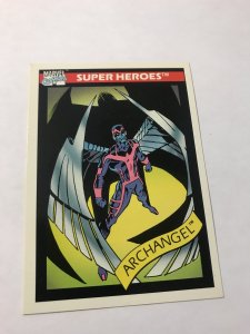 ARCHANGEL #21 card : 1990 Marvel Universe Series 1, NM/M, X-Men, Angel