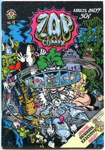 ZAP #5, VG+, Robert Crumb, Clay Wilson, Underground, 1970, 1st,more UG in store