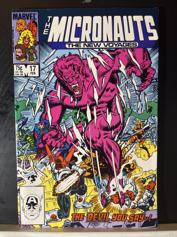 Micronauts: The New Voyages #17 (1986)