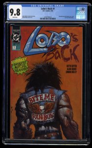 Lobo's Back #1 CGC NM/M 9.8 White Pages