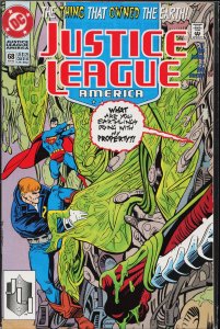 Justice League America #68 (1992) Superman