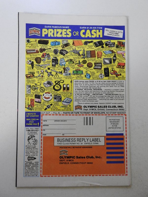 Iron Man #150 (1981) VG+ Condition moisture stain