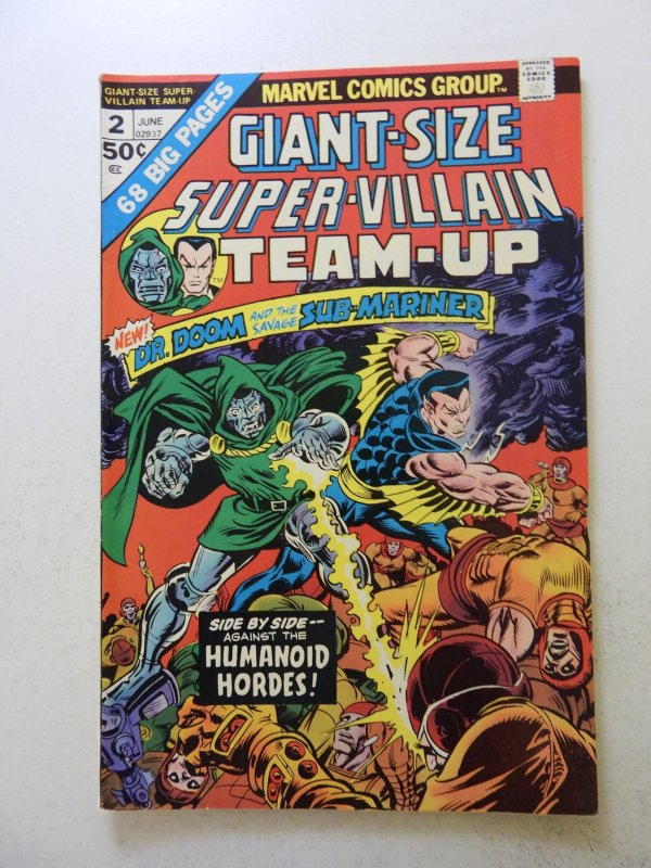 Giant-Size Super-Villain Team-Up #2 (1975) VF- condition