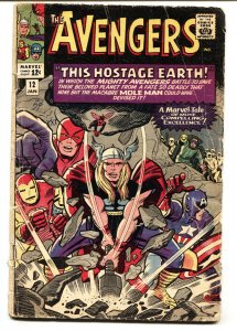 Avengers #12 - 1965 - Marvel - G/VG - comic book