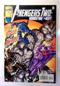Avengers Two: Wonder Man and Beast #3 (2000) Marvel Comics 1st Print Comic Book
