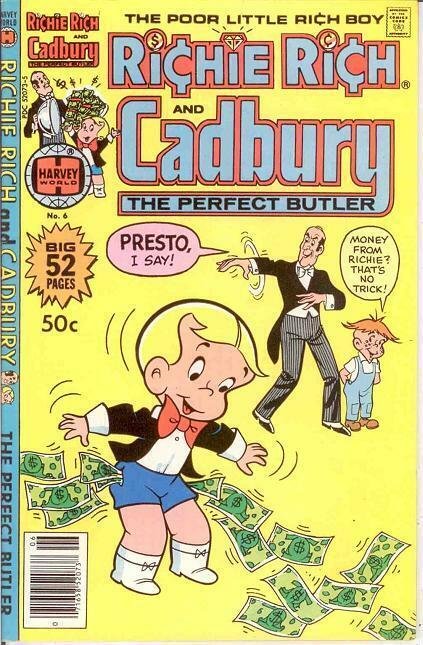 RICHIE RICH & CADBURY (1977-1991) 6 VF-NM   March 1979 COMICS BOOK