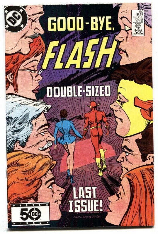 Flash #350 1985- Last issue- DC Comics NM-