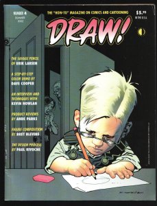 Draw #4 Summer 2002- How-To magazine on comics & cartooning-Erik Larsen-Dav...