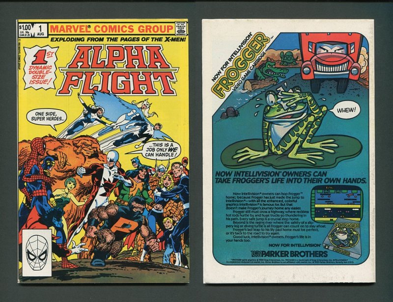 Alpha Flight #1  #2  #3  #4 (SET) /  VFN    1983