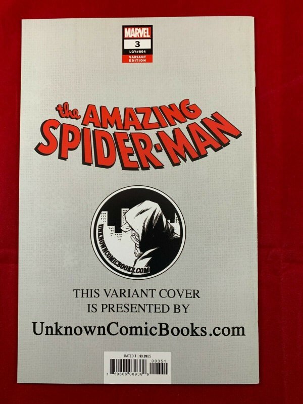 Amazing Spider-Man #3 Tyler Kirkham Variant MARY JANE NM