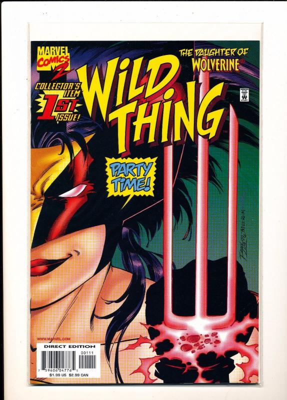 Marvel Comics Lot of 2-Wild Thing-Daughter of Wolverine #1 & #2  F/VF (SIC560)