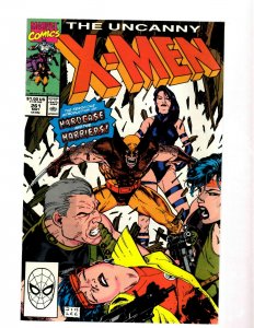 12 Uncanny X-Men Comics #254 255 257 258 259 260 261 262 263 264 265 267 GK42